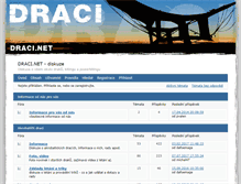 Tablet Screenshot of diskuze.draci.net